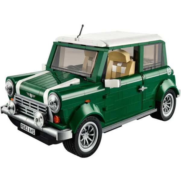 31d544e8896ae1a4 In Shock Classic Technical MINI Retro Vintage Car Building Blocks Cooper VII Compatible 10242 Model Sets Bricks Kids Toy Gift