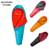 31db4e20347a2baa Outdoor Ultralight Warm Goose Down Filled Adult Mommy Style Travel Sleeping Bag Camping Hiking