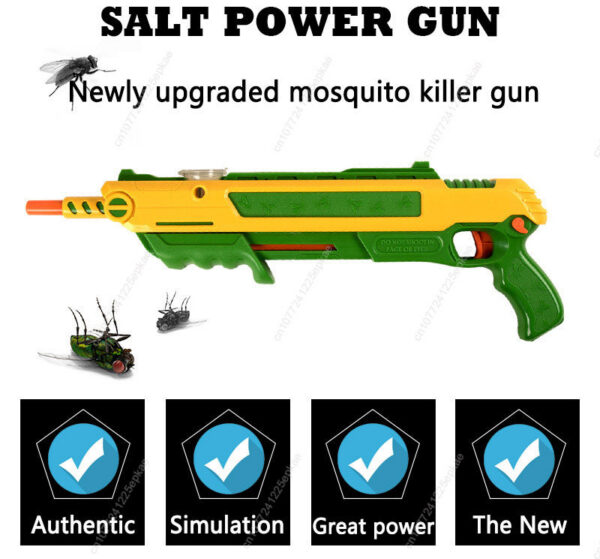 New Model Of 3.0 Children's Day Gift Salt Shotgun Adult Toy Mosquito And Fly Gun
