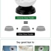 Y YHY Slow Feeder, Elevated Food Bowl Tilted Design for Dog and Cat for Dry and Wet Food