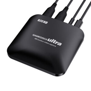 Ezcap326C 4K Video Capture Card HDR Mic 1080P 60fps 120FPS Recording Box USB 3.1 Type C Game Live Streaming Device for PS4