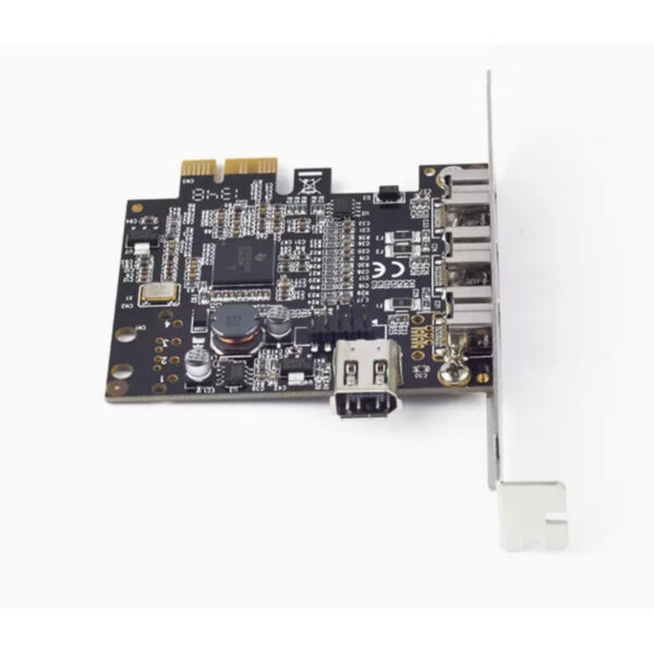 320c1bbc85ef708f PCIE Combo 3x 1394b Firewire Ports PCI-Express Controller Card, 1394 card TI Chipset 1 port internal 1394B 9pin