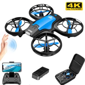 3210821265d26c2f V8 New Mini Drone 4k profession HD 1080P Wide Angle Camera WiFi FPV RC Dron Height Keep Drones Helicopter Kids Toys 4DRC