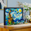 1731pcs Creative 3D Oil Painting Building Blocks Set Famous Art Photo Frame DIY Home Decorations Adult Assembled Toys Kids Gifts