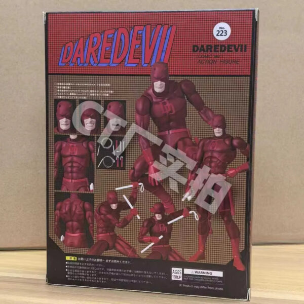 CT Daredevil Figure Mafex 223 Comic Version Shf Anime Action Figure Figurine Statue Model  Children's  Anime Toys Birthday Gifts