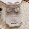 3258a9cf054ae1c3 Fleece Hoodie Winter Pet Dog Clothes Coat Jacket Soft Ropa Perro French Bulldog for Dogs Pets Clothing Pug