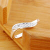 326e40cb64702f2d Sterling Sier crystal diamond rings for women Fashion elegant wedding accessories Party Gifts Charms fine Jewelry