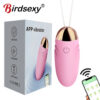 327d2a493320a911 Bluetooth App Mini Bullet Vibrator for Women Clit Stimulator Wireless Remote Pantie Vibrating Love Egg Female Sex Toy for Adults