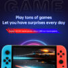 328c20e118f3a33d X80 large 7 inch TFT800*480 HD true color screen 3000mah handheld game console birthday Christmas gift