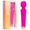 Ava Wand [Clit Stimulator Vibrators] Vibrator Woman Toy Gifts for Women 20 Patterns 8 Speeds of Pleasure Quiet & Small | Adult Sex Toys -Standard - Hot Pink