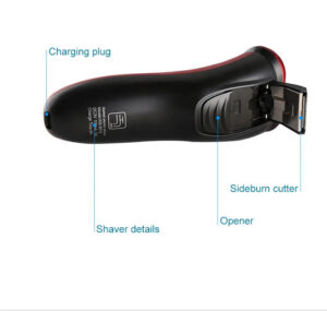 32c8304e81b62074 Rechargeable shaver washable trimmer barbeador face men shaving hine groomer beard kemei 3D electric razor