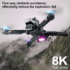 32ca4087664dc4ad New M2 Mini 4K Drone Professional 8K Dual HD Camera 540° Obstacle Avoidance Optical flow Dron RC Quadcopter Gifts Toys