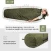 32d1541aece3d0f9 OneTigris Bushcrafter’s Sleeping Bags, Mummy Sleeping Bag for Camping Hiking Backpacking, Survival Gear