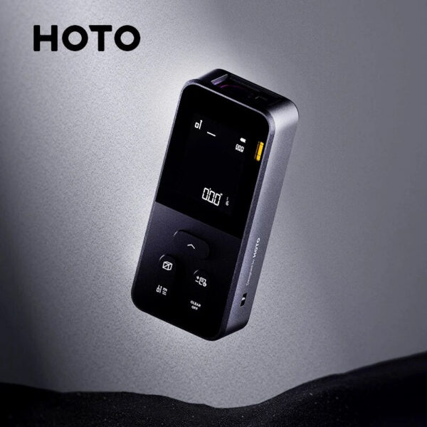 32d52bd0afec1057 HOTO Measure ECO 7 Modes Laser Digital Tape Rangefinder Measuring Distance 50M 2 Inch HD Display Store 99 Data Sets