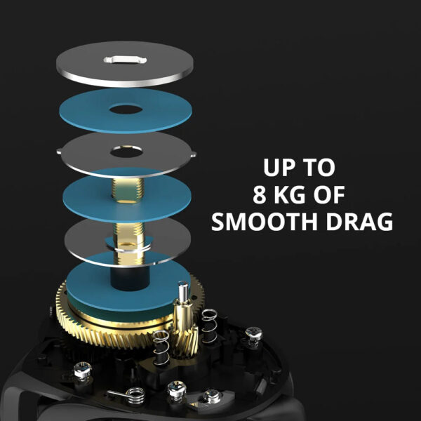 32ebf6af794723fd KastKing Brutus Baitcasting Reel Magnetic Braking System 7.2:1 Gear Ratio 5+1 Ball Bearings 8KG Max Drag Fishing Coil