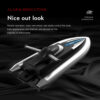 2.4G LSRC-B8 RC High Speed Racing Boat Waterproof Rechargeable Model Electric Radio Remote Control Speedboat Toys for boys 14Y+