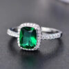 32fa54809cb5d9b8 choucong Promise Ring sterling Sier Cushion cut 3ct Diamond Engagement Wedding Band Rings For Women men Jewelry