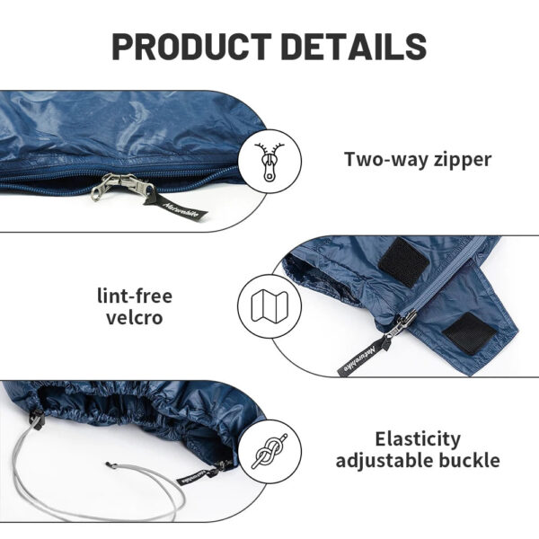 Naturehike Sleeping Bag CW295 Duck Down Sleeping Bag Ultralight Waterproof Winter Envelope Sleeping Bag Camping Sleeping Bag