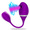 32fdd78770ec43d0 2 in 1 Clitoris Sucking Vibrator for Women Vibrating Egg Licking Oral Clit Vacuum Stimulator Female Goods Sex Toys for Adults