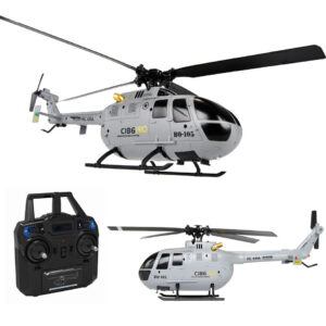3313890f4a13eccd C186 Pro B105 2.4G RTF RC Helicopter 4 Ppropellers 6 Axis Electronic Gyroscope for Stabilization Remote Control Hobbies Toys