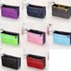 Multifunctional Bi-fold Double Zipper Capacity Storage Arrangement Makeup Toiletries Large Classification Bag