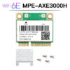 WiFi 6E AX210HMW Mini PCI-E Wifi Network Bluetooth 5.3 AX210 Card 802.11AX Wireless Wi-Fi Adapter For Desktop Laptop