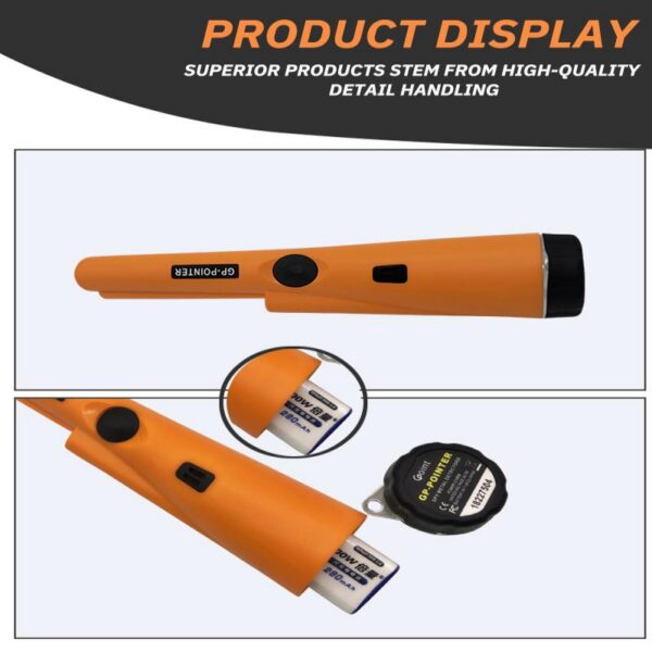 1PC Positioning Rod Underground Metal GP Pointer Handheld Waterproof High Sensitivity Security Detector