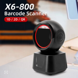 3352c0f2bd6b34fc 1D 2D QR Wired Barcode Scanner High-speed Platform Hands-Free Automatic Sense Reader USB Port Plug&Play for Window Android