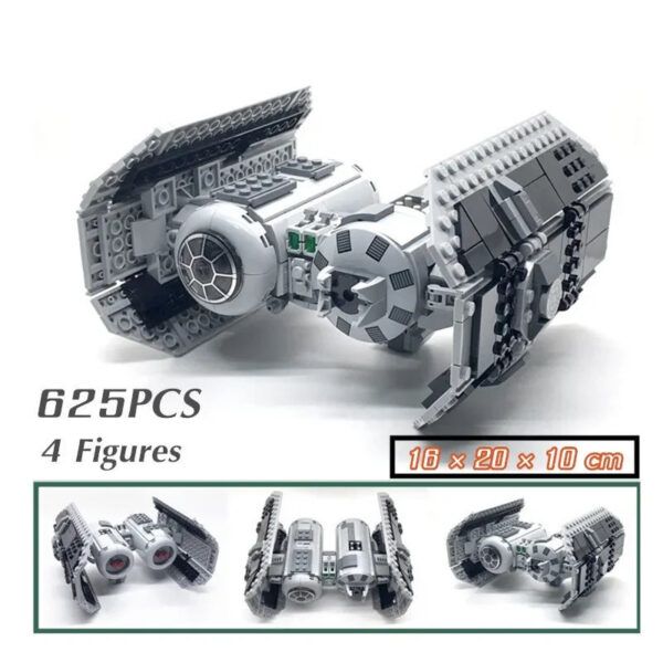 3356bb8b6599e4f0 625PCS Starfighter Compatible 75347 TIE-Bomber Model Building Block Toys For Children Birthday Christmas Gift