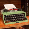 Ideas Typewriter Building Blocks Set for Adults Collectible Retro Display Model Toys Unique Children Gifts Home Decoration