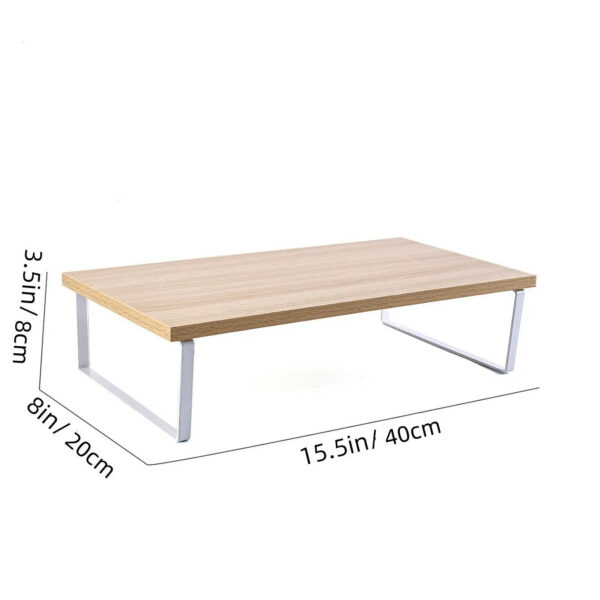 Elevated Monitor Base Home Computer Desktop Creative Rack Office Storage Supplies
