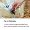 338cf11ae19ad154 PACOONE Outdoor Mini Folding Camping 8L Big Capacity Portable Water Bag For Survival Or Emergency Supplies