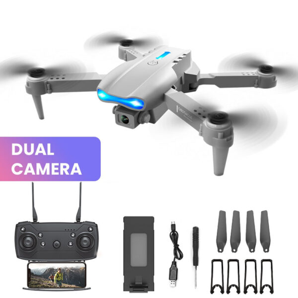 338dd587c4a8e24e E99 K3 Pro HD 4k Drone Camera High Hold Mode Foldable Mini RC WIFI Aerial Photography Quadcopter Toys Helicopter