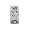 33a20c7d457a31c9 Handmade Diamond Ornate Geometric 3D Band Gear Spinner Rings Rotating Mechanical Decompression Anxiety Ring for Women Men