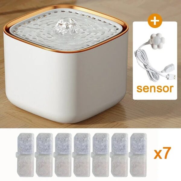 33a750f2c76d5812 Automatic Pets 3L Large Capacity Cats Fountain Mute Pump Cat Puppy Water Dispenser With Filter