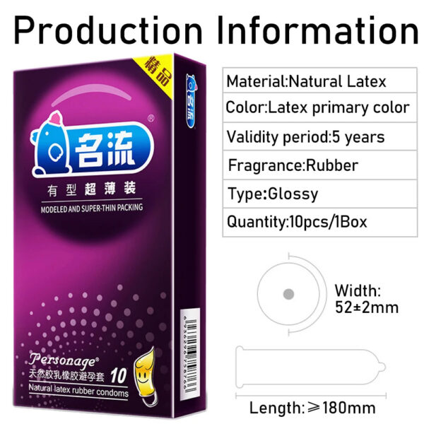 34072362f028ab2e OLO 10Pcs Oral Sex Condoms with Strawberry Taste Safe Sex Penis Sleeve Condom Intimate Goods Tongue Sex Lick Dick Toys for Adult