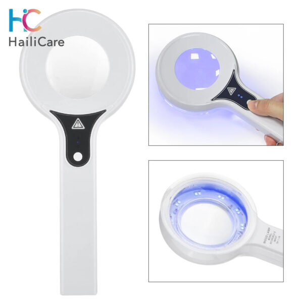 34345e16b2806fe8 Woods Lamp Skin Analyzer For Skin UV Magnifying For Beauty Facial Testing Wood Lamp Light Skin Analysis Detection Skin Care