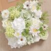 3434d84aa25131fb YYHUAWU Artificial Flowers Combo Set Fake Flower Leaf Box with Stems for DIY Wedding Bouquets Centerpieces Arrangements Baby Shower Party Home Decorations