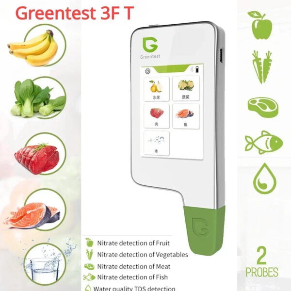 343b226c75d190ef Food Safety Detector Portable New In Food Nitrate Tester Fruits And Vegetables Meat Radiation Nitrate Detection Health Care