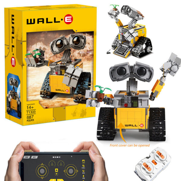 343b38ffdfc3f07c 2024 Brand New 687 Pieces Electric Hi-Tech APP RC Robot Motor Power Function Building Blocks Children's Toy Gift