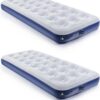 34553906770ee579 Camping Air Mattress Inflatable Air Bed Flocked Surface Travel Bed Sleeping Pad Air Bed for Outdoor Camping Tent Guest Travelling