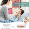 Nebulizer Machine with 2 Sizes Mask,Portable Nebulizer Machine for Adults&Kids with Full Accessory,Nebulizers Steam Inhaler Tiny