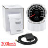 34813c07e5b27cf5 HD 52MM GPS Speedometer 30/60/80/120/200 Km/h Boat Car Truck Speed Gauge Meter 7 Color Backlight With GPS Antenna 9-32V