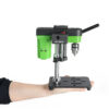 Mini Benchtop Drill Press with Work Light and 775 Motor,Bench Drilling Machine for Woodworking, Jewelry & Crafts, B10 Chuck