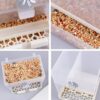 34a84324efe393e1 Automatic Bird Feeder No Mess for Cage Inside Birds Stuff Cage Accessories Seed Food Container for Small Brids Cockatiel Budgerigar Macaw Finch Budgie Parakeet Conure Canary Parrots Lovebird