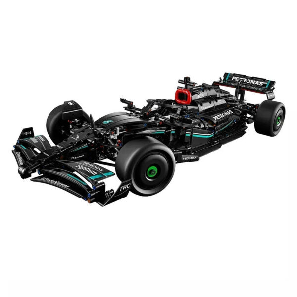 34b8e64d0f72ab7c F1 W14 E Technical Compatible 42171 1:8 Sets 1642PCS Performance Building Blocks Super Race Car Assembly Model Toys for Boy Gift