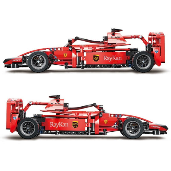 34bf9f5c7952878e ToyX F1 RC Race Cars Sets MOC Remote Control Blocks Cool Collectible Model Car Kits Building Toys