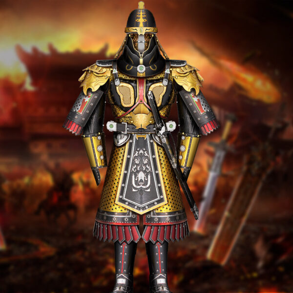 34c519ec21b8f64e Piececool 3d Puzzles Helmet and Armour Set DIY Toys for Adults Jigsaw Metal Models Kit Christmas Gifts & Home Docor