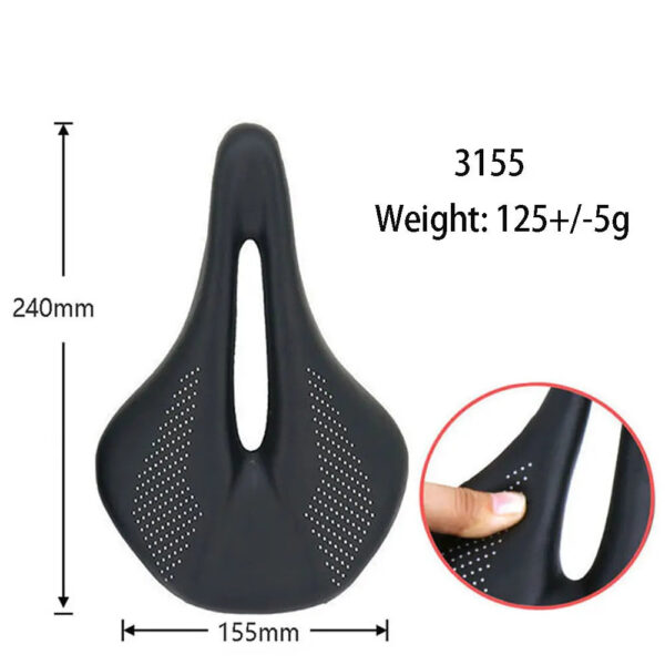 34c7f7af1c9677b3 ELITA ONE Carbon Saddle MTB/Road Bike saddle Super Light Leather Carbon Cushions 96g