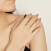34cb466526a5d16f TBCYD 3mm D Color Moissanite For Women S Sterling Sier Diamond Eternity Ring Wedding Band Hand Fine Jewelry Wholesale